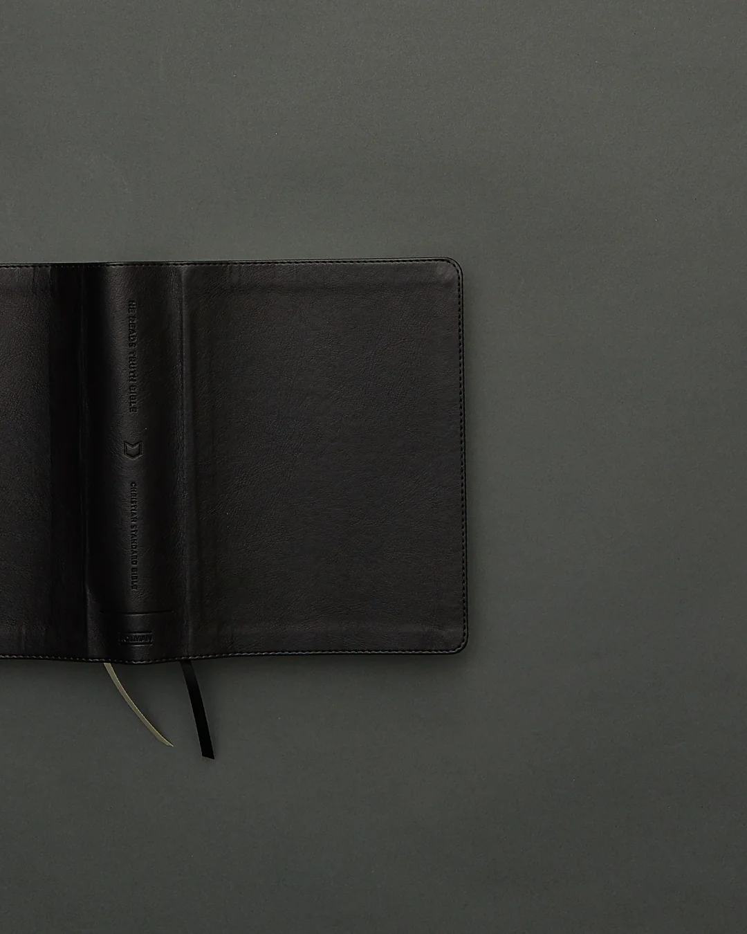 He Reads Truth Bible, Black LeatherTouch - Image 8