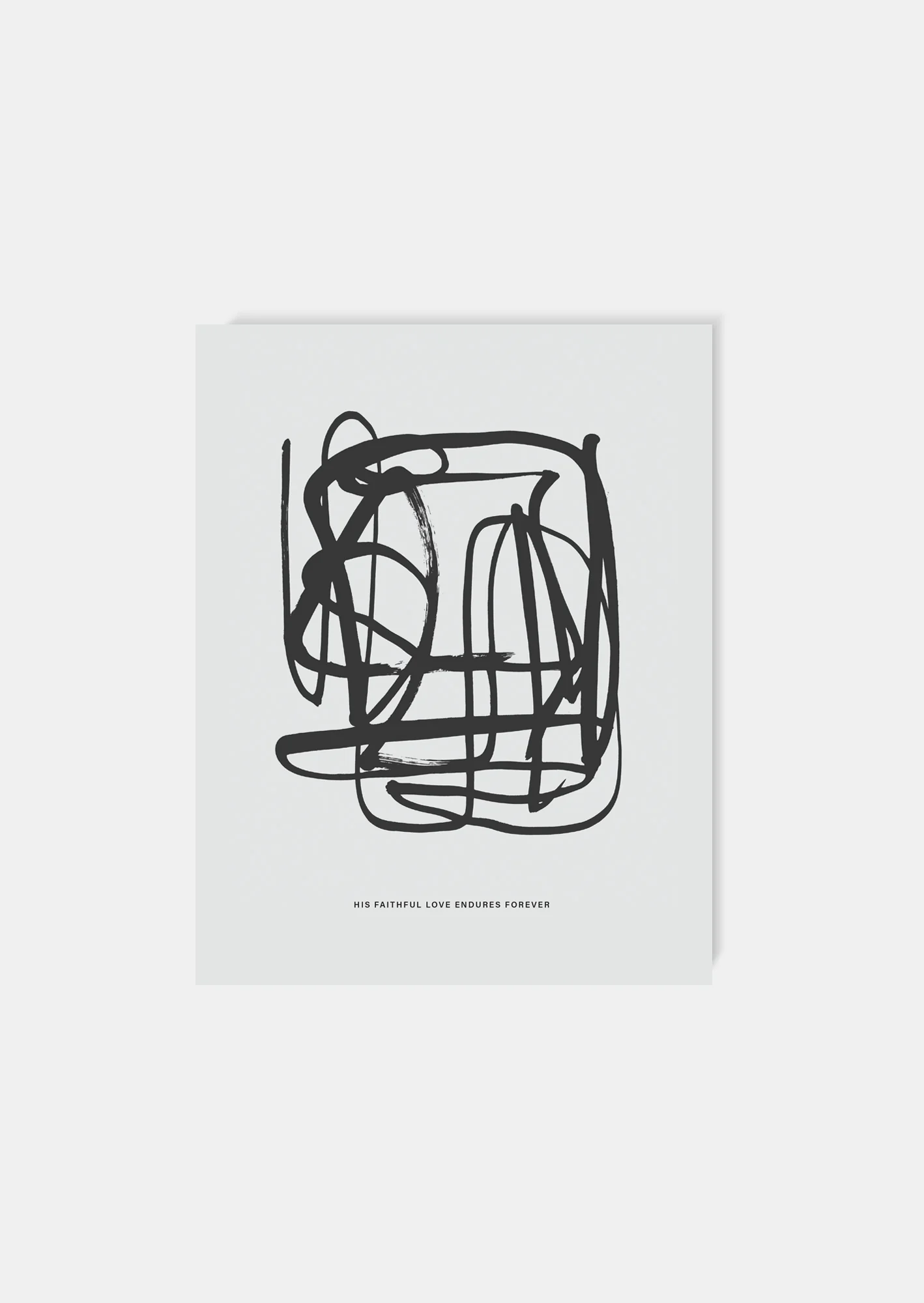 Psalm 136:1 Art Print (DIGITAL)