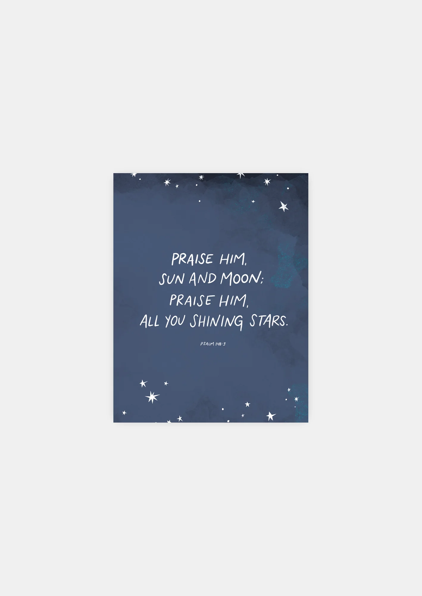 Psalm 148:3 Art Print (DIGITAL)