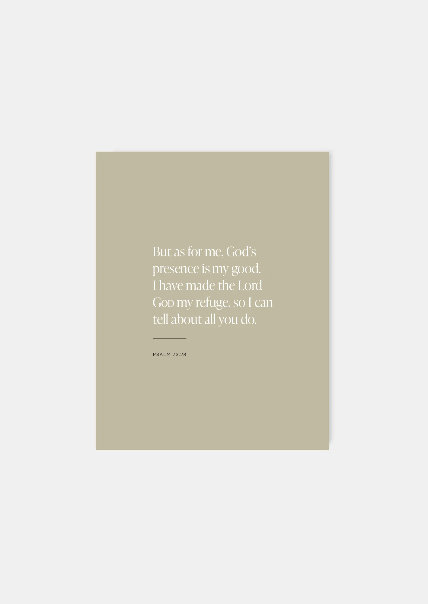The Presence of God Art Print (DIGITAL)